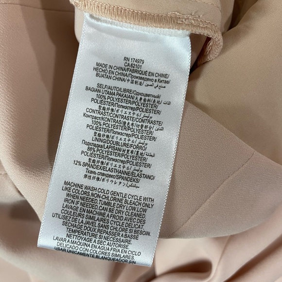 BCBGMaxazria Georgette Illusion Jumpsuit S NWT - Picture 14 of 14